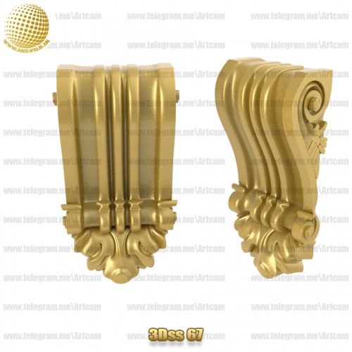 فروش فایل سه بعدی سرستون 3DSS67