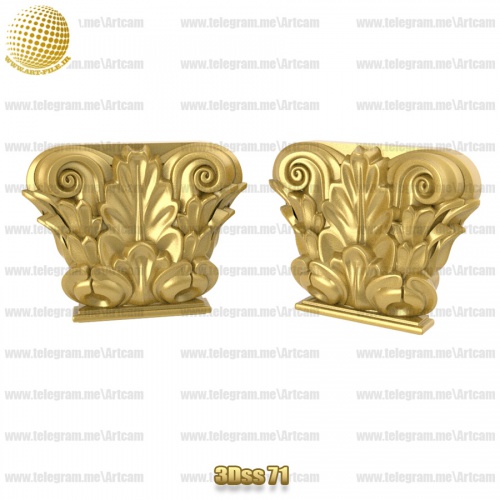 فروش فایل سه بعدی سرستون 3DSS71