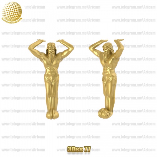 فروش فایل سه بعدی سرستون 3DSS77