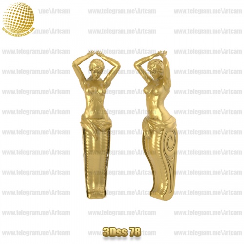 فروش فایل سه بعدی سرستون 3DSS78