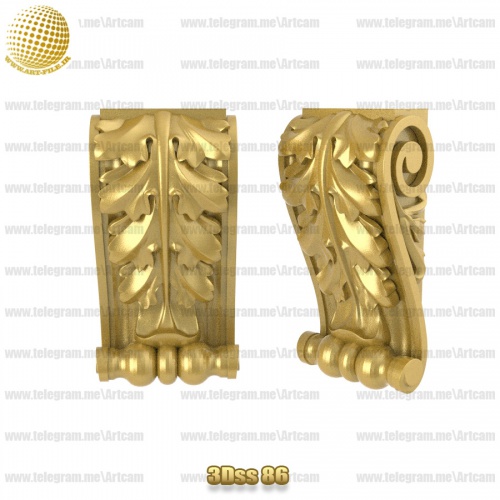 فروش فایل سه بعدی سرستون 3DSS86