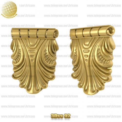 فروش فایل سه بعدی سرستون 3DSS92