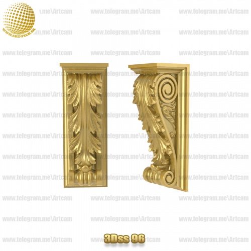 فروش فایل سه بعدی سرستون 3DSS96