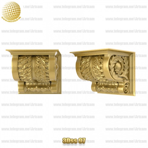 فروش فایل سه بعدی سرستون 3DSS97