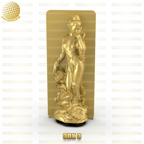 فروش فایل سه بعدی مجسمه 3dx3