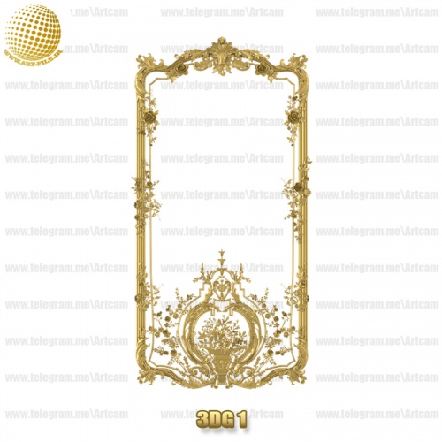 فروش فایل سه بعدی گل دکوری 3Dg1