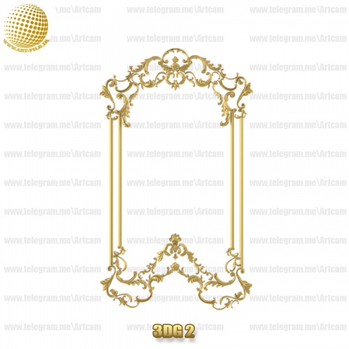 فروش فایل سه بعدی گل دکوری 3Dg2