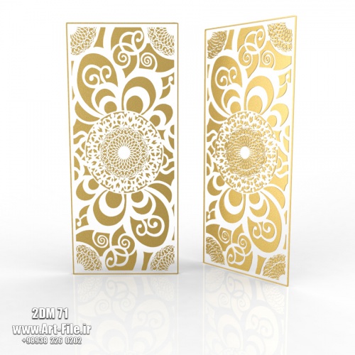 فروش فایل دوبعدی پنل ( مشبک ) 2DM71