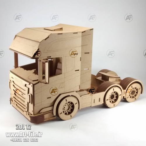 فروش فایل سه بعدی لیزر (ماکت اسکانیا) 2DL12