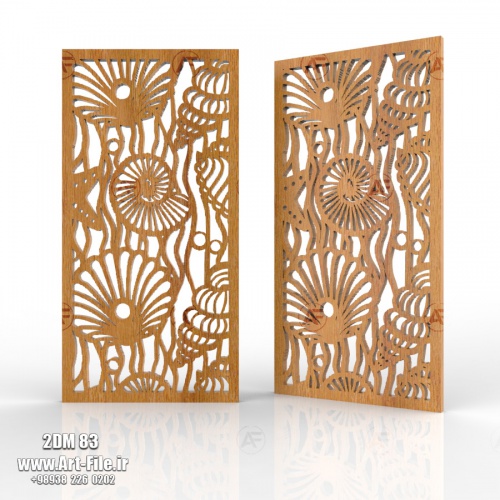 فروش فایل دوبعدی پنل ( مشبک ) 2DM83