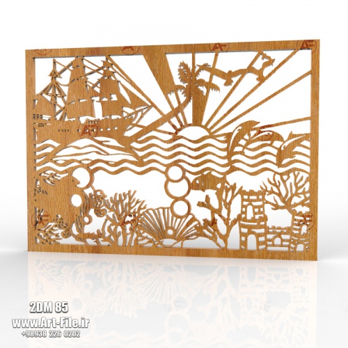 فروش فایل دوبعدی پنل ( مشبک ) 2DM85