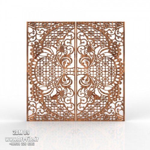 فروش فایل دوبعدی پنل ( مشبک ) 2DM89