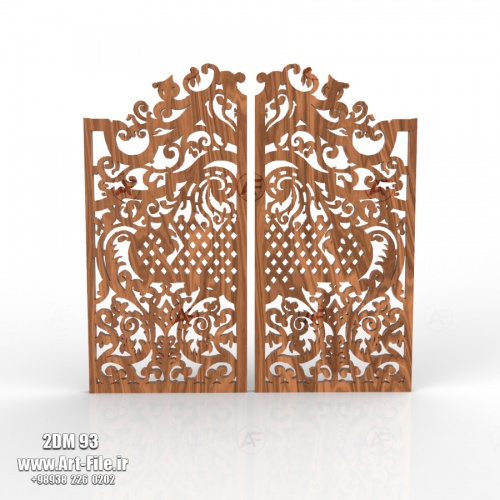 فروش فایل دوبعدی پنل ( مشبک ) 2DM93