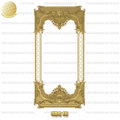 فروش فایل سه بعدی گل دکوری 3Dg16