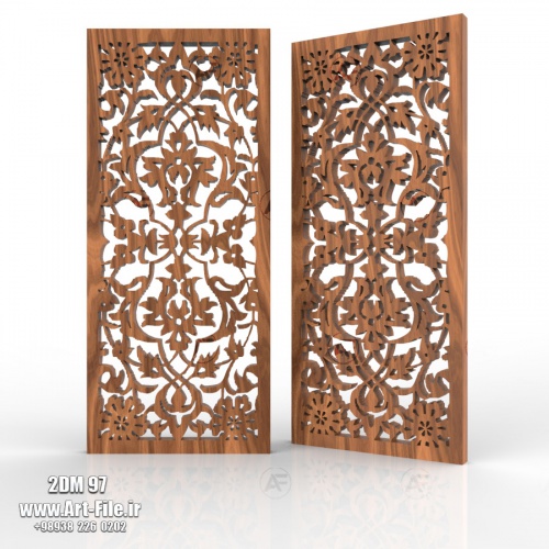 فروش فایل دوبعدی پنل ( مشبک ) 2DM97