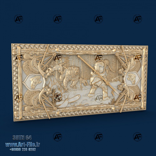 فروش فایل سه بعدی تخته نرد 3DTN64