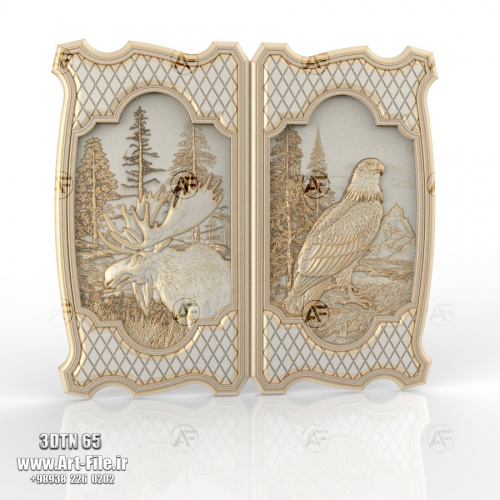 فروش فایل سه بعدی تخته نرد 3DTN65