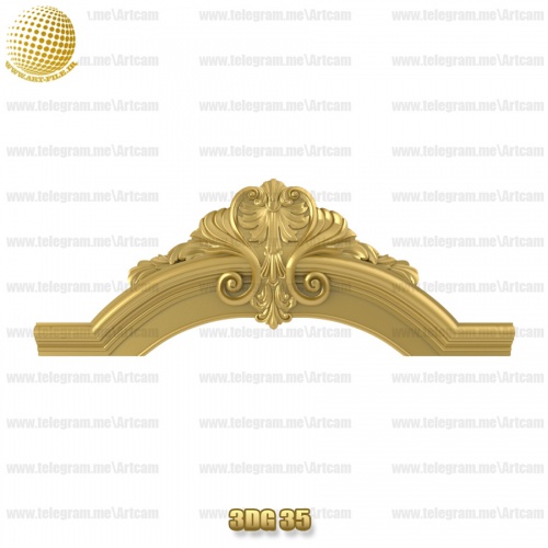 فروش فایل سه بعدی گل دکوری 3Dg35