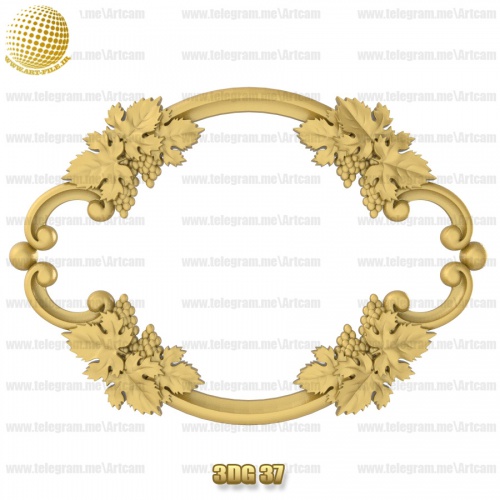 فروش فایل سه بعدی گل دکوری 3Dg37