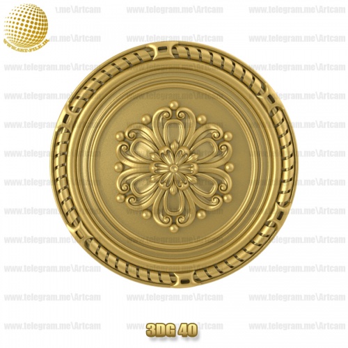 فروش فایل سه بعدی گل دکوری 3Dg40