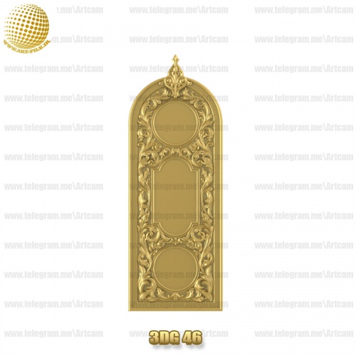 فروش فایل سه بعدی گل دکوری 3Dg46