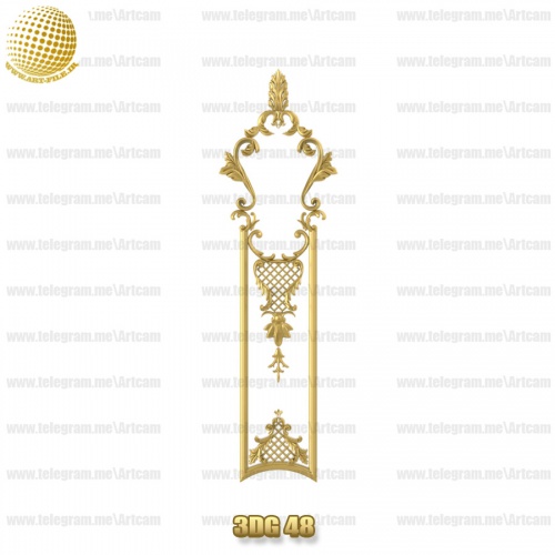 فروش فایل سه بعدی گل دکوری 3Dg48