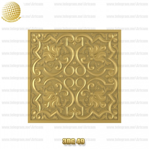 فروش فایل سه بعدی گل دکوری 3Dg49