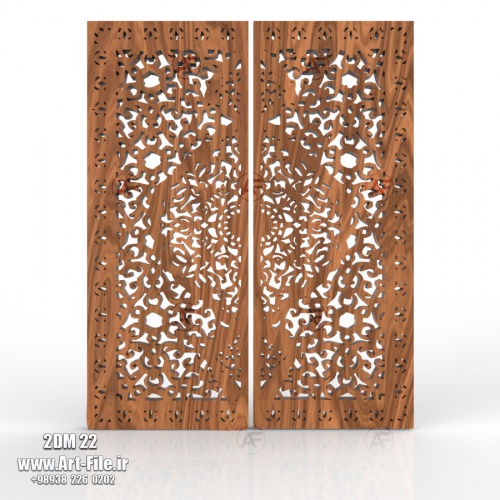فروش فایل دوبعدی پنل ( مشبک ) 2DM22