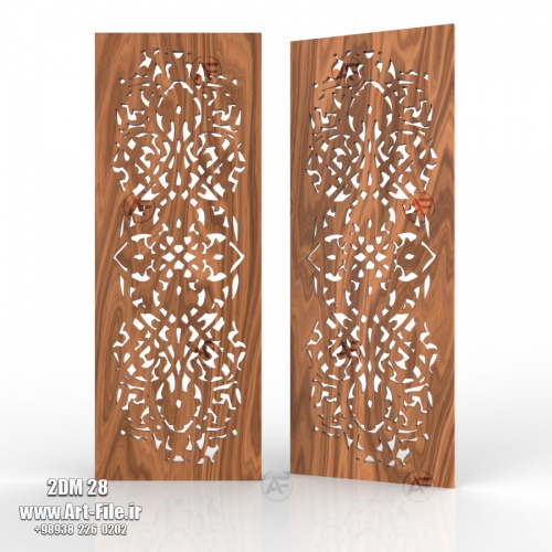 فروش فایل دوبعدی پنل ( مشبک ) 2DM28