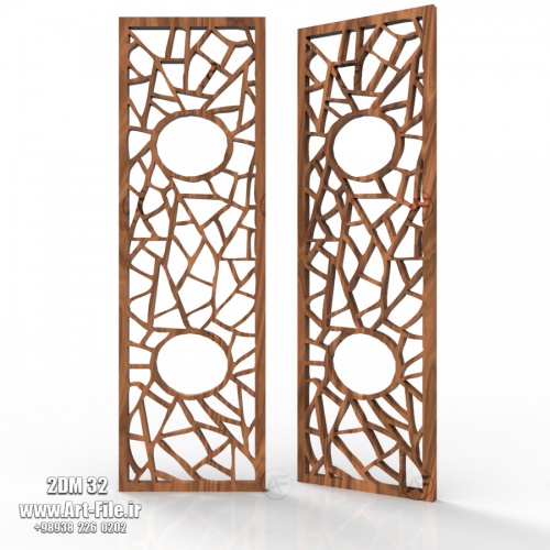 فروش فایل دوبعدی پنل ( مشبک ) 2DM32