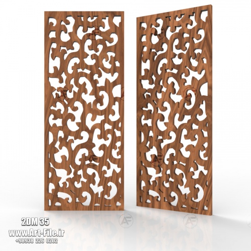 فروش فایل دوبعدی پنل ( مشبک ) 2DM35