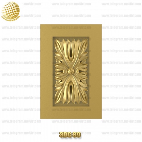 فروش فایل سه بعدی گل دکوری 3Dg89