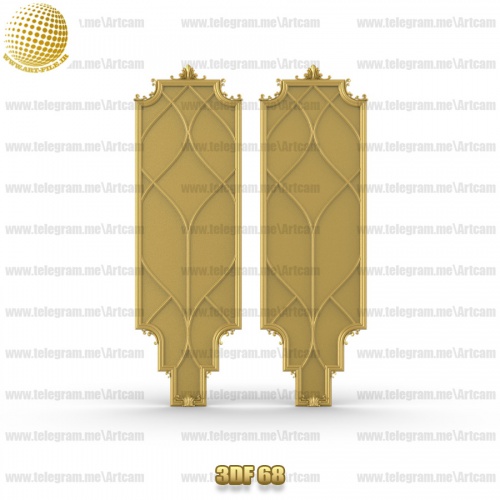 فروش فایل سه بعدی فریم و قاب آینه 3df68