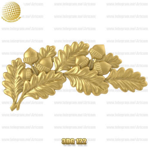 فروش فایل سه بعدی گل دکوری 3Dg122