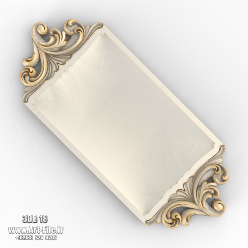 فروش فایل سه بعدی سینی 3dB18