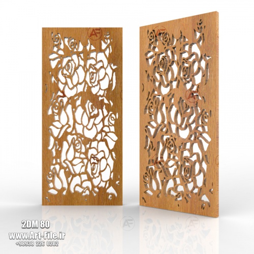 فروش فایل دوبعدی پنل ( مشبک ) 2DM80