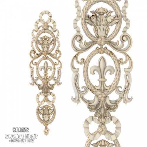 فروش فایل سه بعدی گل دکوری 3Dg172