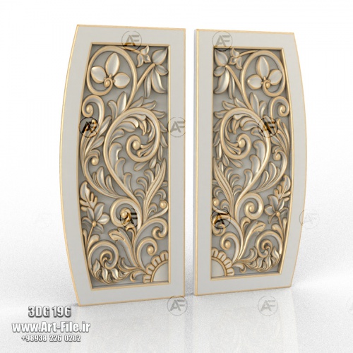 فروش فایل سه بعدی گل دکوری 3Dg196