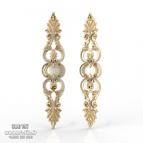 فروش فایل سه بعدی گل دکوری 3Dg197