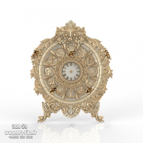 فروش فایل سه بعدی ساعت  3Do59