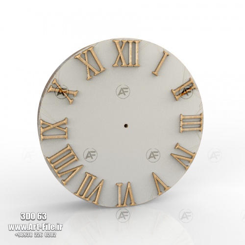 فروش فایل سه بعدی ساعت  3Do63