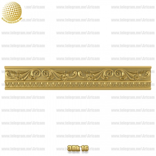 فروش فایل سه بعدی کتیبه و قرنیز 3dk16