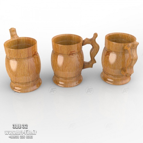 فروش فایل سه بعدی ظروف 3dB32