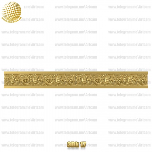 فروش فایل سه بعدی کتیبه و قرنیز 3dk17