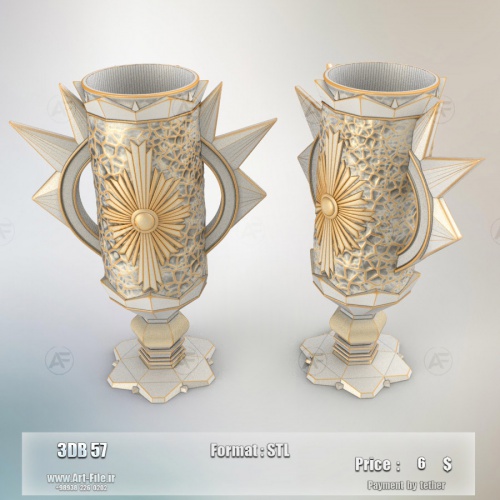 فروش فایل سه بعدی لیوان . ماگ . کوکسای  3dB57