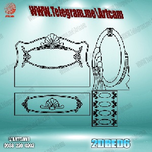 فروش فایل سی ان سی سرویس خواب دوبعدی2DBED6 