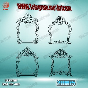 فروش فایل دو بعدی 4 عددی آینه 2DMi5