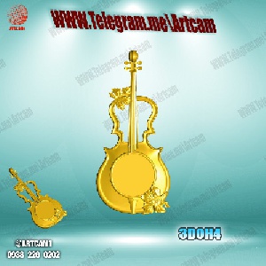 فروش فایل سه بعدی گیتار 3Doh4