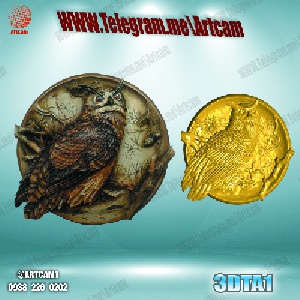 فروش فایل سه بعدی تابلو بشقابی   3DTA1