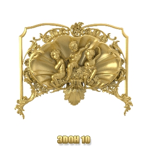 فروش فایل سه بعدی دکوری 3DOh10